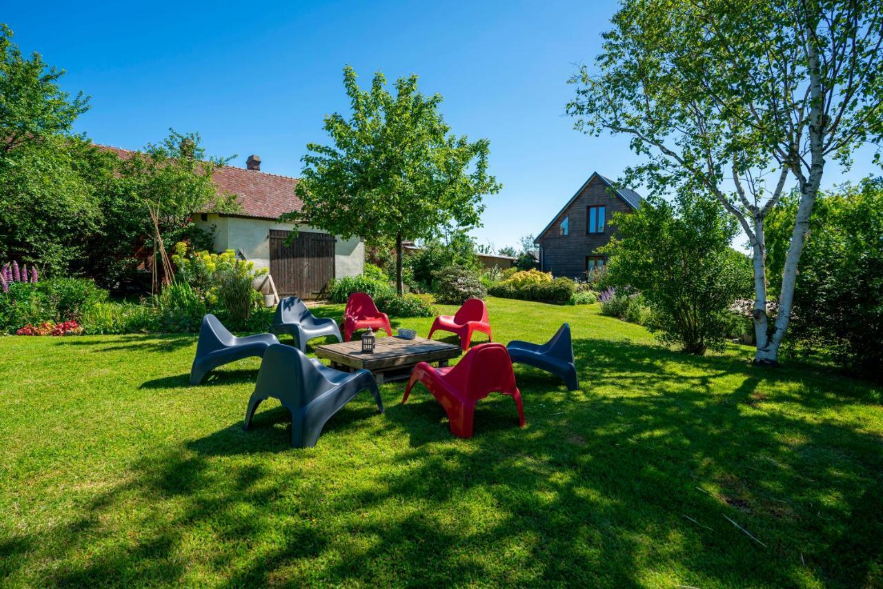 Chambre D'Hotes - Le Jardin Des Patissons La Foret Du Parc Luaran gambar