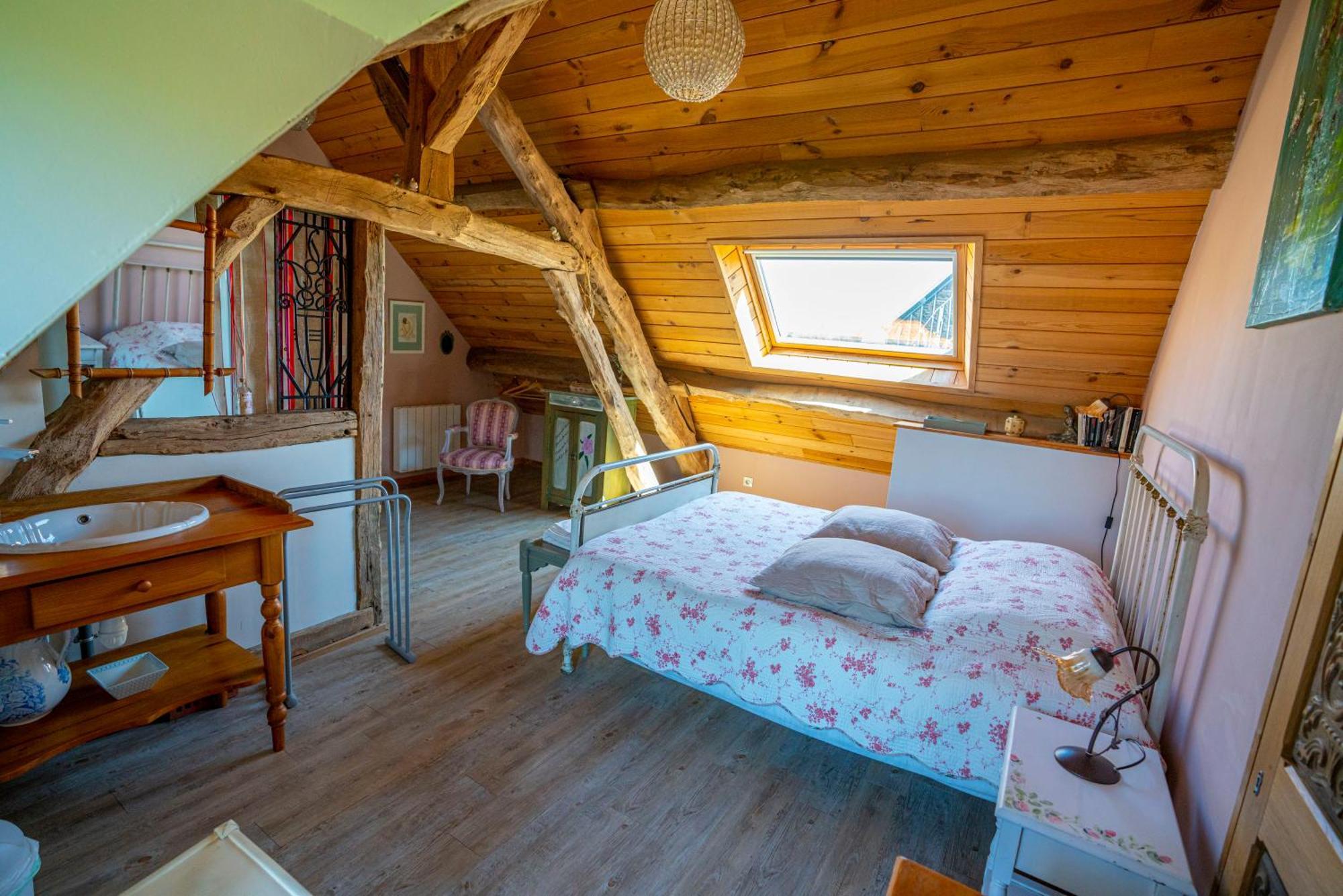 Chambre D'Hotes - Le Jardin Des Patissons La Foret Du Parc Luaran gambar